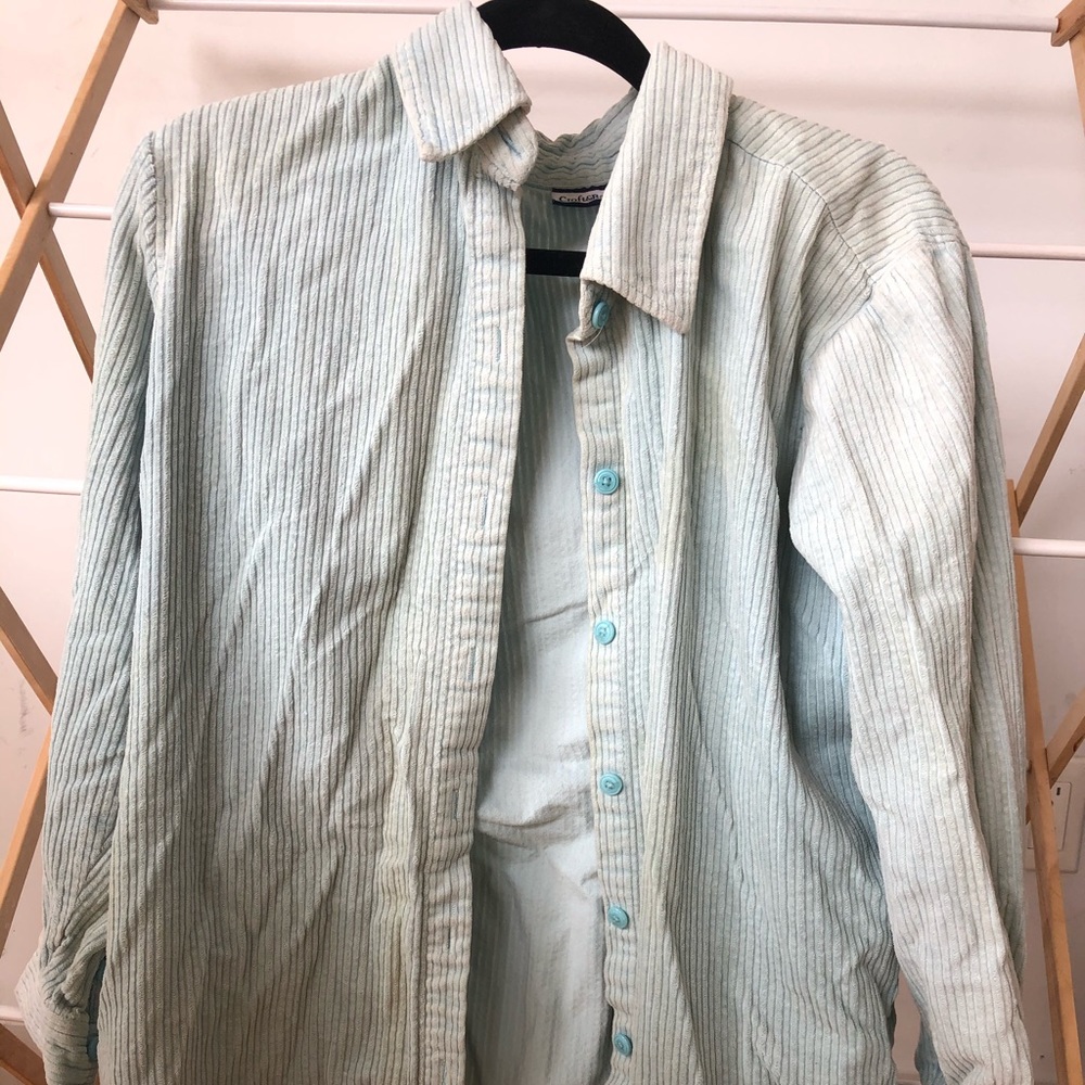 Croft & barrow light blue button up